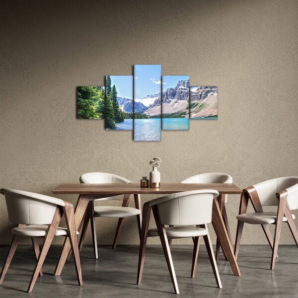 Obraz Alpského jezera (125x70 cm)