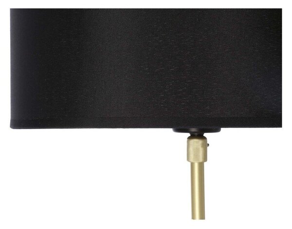 Černá stojací lampa (výška 154 cm) Tegola – Candellux Lighting