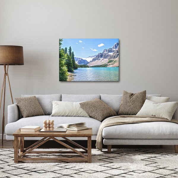 Obraz Alpského jezera (70x50 cm)