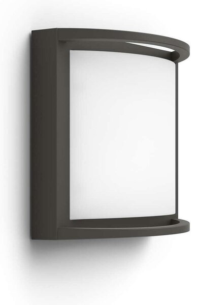 Philips LED Venkovní nástěnné svítidlo Samondra 17391/93/P0 antracit 2700K