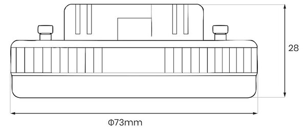 LED žárovka GX53 3000-6000k 12w 1251 lm 3CCT