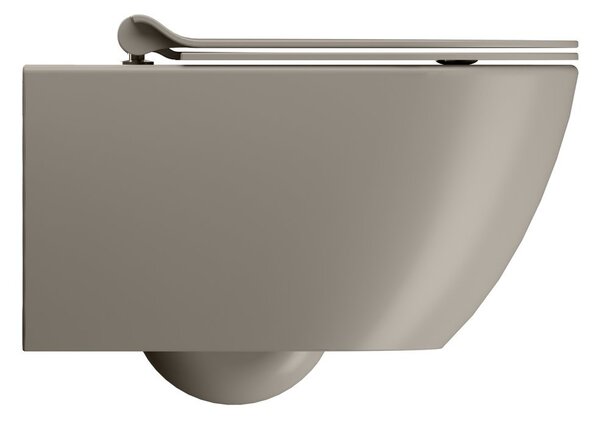 GSI GSI, PURA závěsná WC mísa, Swirlflush, 55x36 cm, tortor dual-mat, 881505