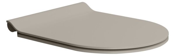 GSI GSI, WC sedátko, SLIM, Soft Close, tortor mat/chrom, MS86CSN05
