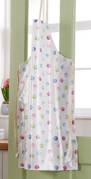 Kuchyňská zástěra s PVC vrstvou Spotty Dotty – Cooksmart ®