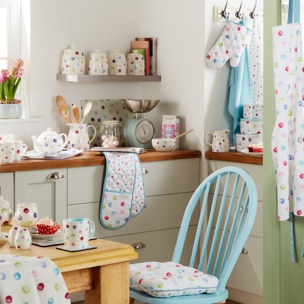 Kuchyňská zástěra s PVC vrstvou Spotty Dotty – Cooksmart ®