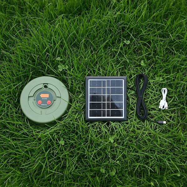 Solární LED světelný řetěz Corda, 9000k + 3000k, 8m