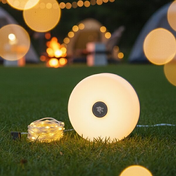 Solární LED světelný řetěz Mira, 3000k