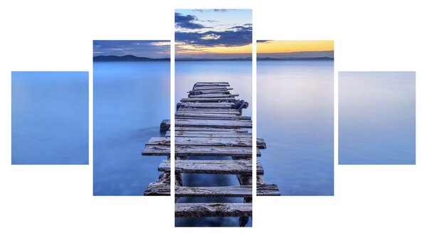 Obraz - Molo, Zadar, Chorvatsko (125x70 cm)
