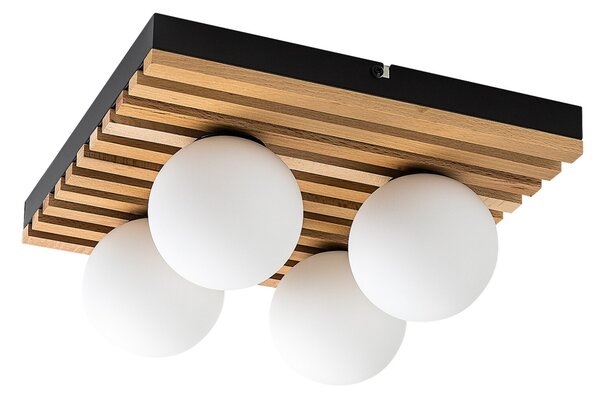 Stropní svítidlo 4x G9 drevo IP20 Rabalux NOXELLE 71462