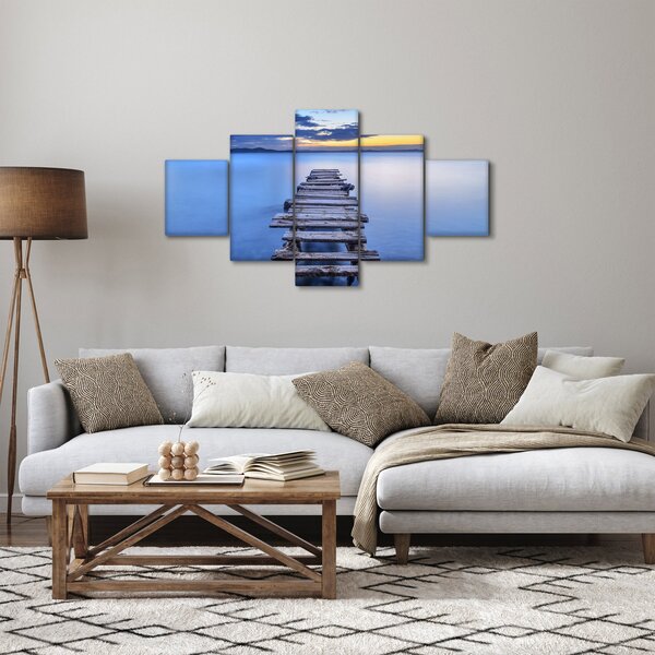 Obraz - Molo, Zadar, Chorvatsko (125x70 cm)