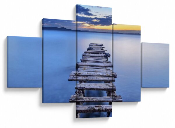 Obraz - Molo, Zadar, Chorvatsko (125x70 cm)