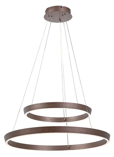 Závěsné svítidlo LED 3000–6500K kávová IP20 Rabalux NEVIRA 72403