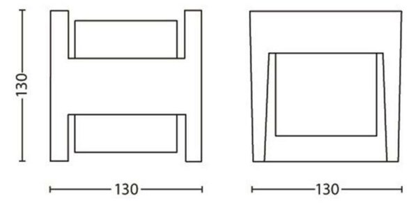 Philips NOV 2016 Arbour SVÍTIDLO NÁSTĚNNÉ 2x4.5W 16459/93/16