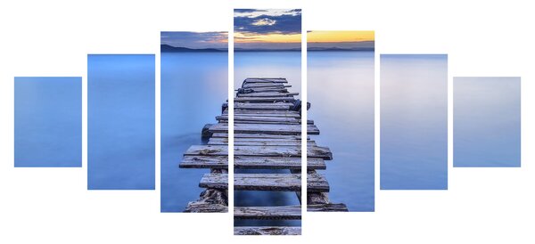 Obraz - Molo, Zadar, Chorvatsko (210x100 cm)