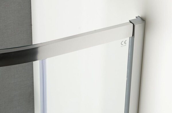 Gelco Gelco, AKCE čtvrtkruhová sprchová zástěna 900x900x1900mm, čiré sklo, AG4290