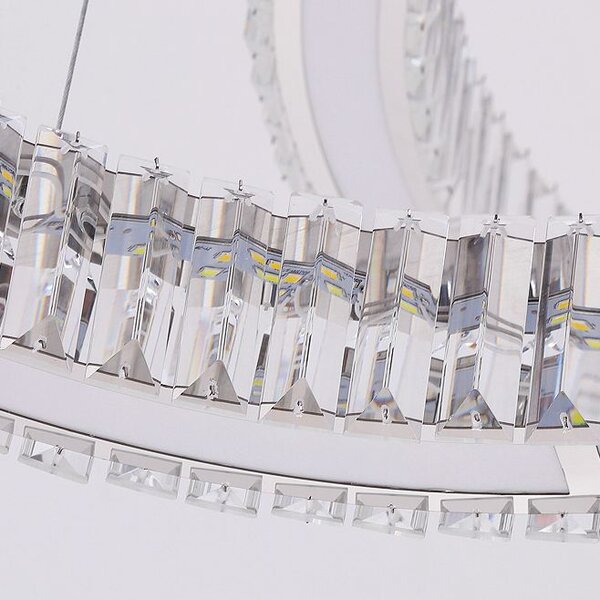 Toolight Toolight, LED závěsné svítidlo 24W 4000lm APP1079-CP, zlatá, OSW-08891