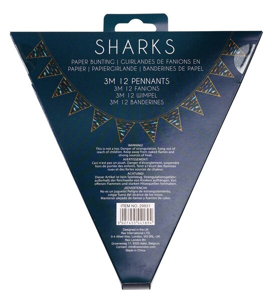Dětská girlanda Sharks – Rex London