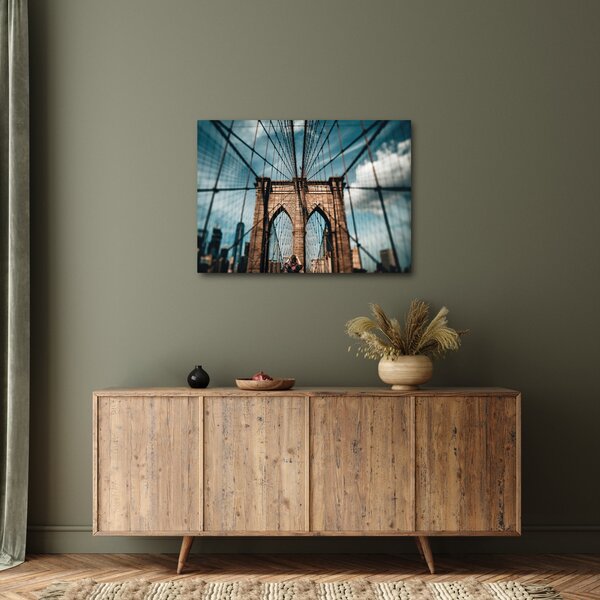 Obraz - Brooklynský most (70x50 cm)