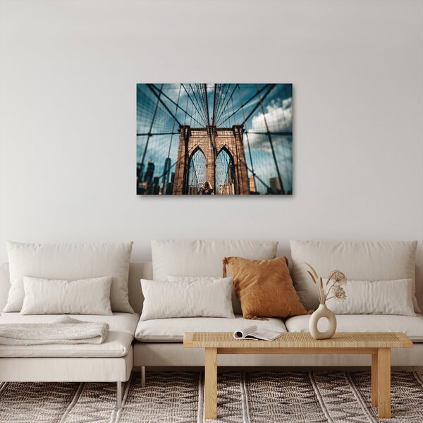 Obraz - Brooklynský most (70x50 cm)