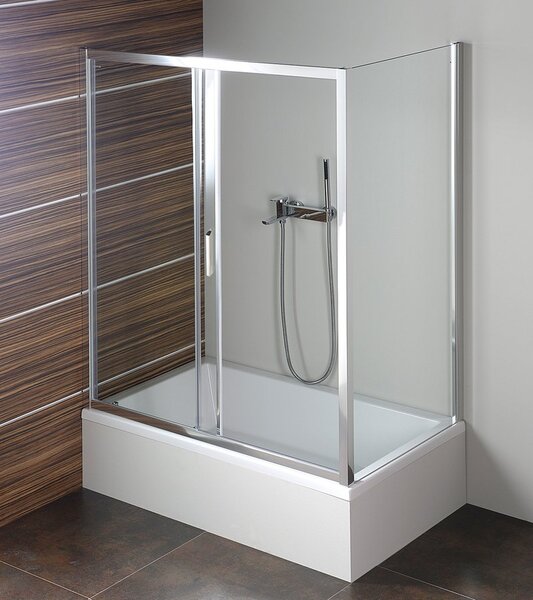 Polysan Polysan, DEEP sprchová boční stěna 750x1650mm, čiré sklo, MD3116