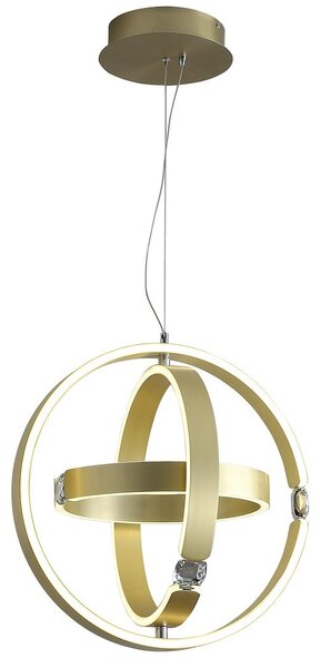 Závěsné LED svítidlo Sirius, 3x LED 80w, 4000k, g