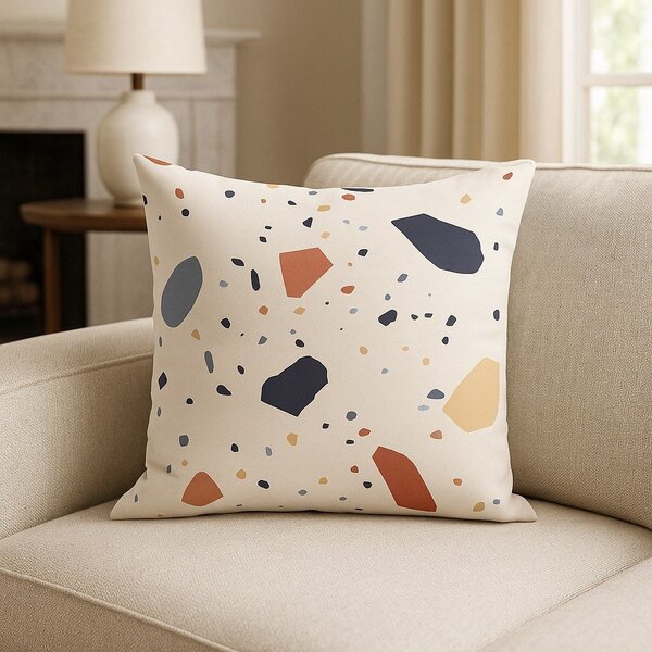 Povlak na polštář 43x43 cm Cracked Terrazzo – Mila Home