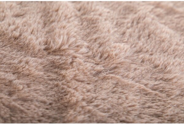 Hnědá deka z umělé kožešiny 150x200 cm Ruby – Tiseco Home Studio