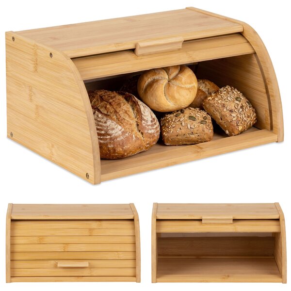Bambusový chlebník GRANO, šířka 35 cm