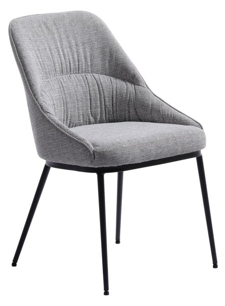 Šedé jídelní židle v sadě 2 ks Meridian – Unique Furniture
