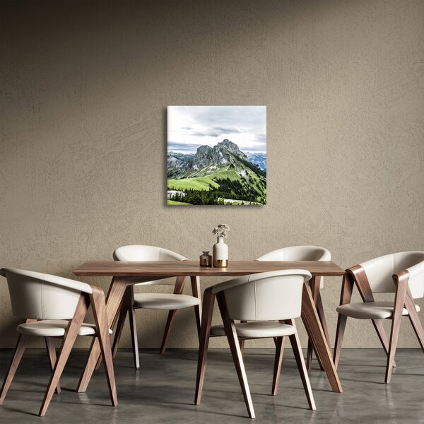 Obraz - Vrcholy hor (30x30 cm)
