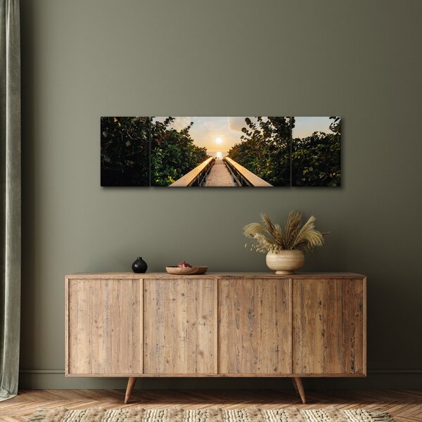 Obraz - cesta ke slunci (170x50 cm)