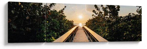 Obraz - cesta ke slunci (170x50 cm)