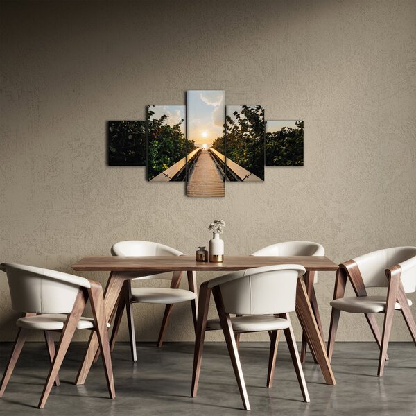 Obraz - cesta ke slunci (125x70 cm)