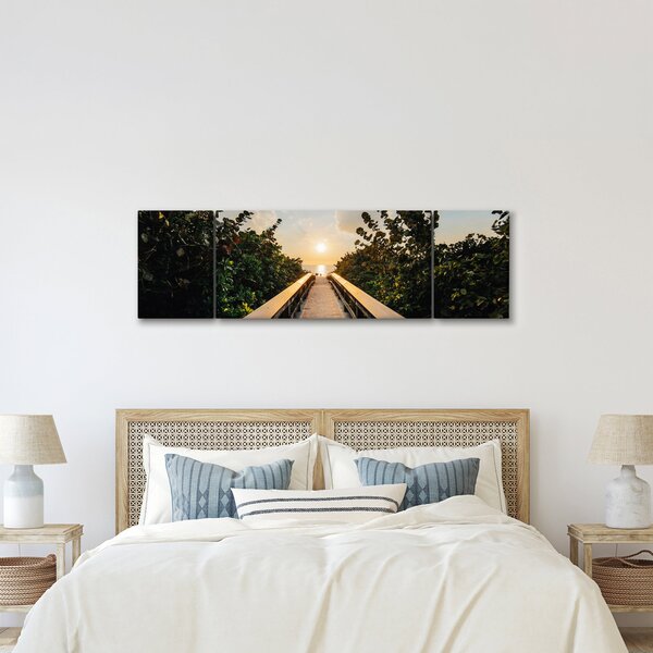 Obraz - cesta ke slunci (170x50 cm)