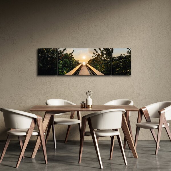 Obraz - cesta ke slunci (170x50 cm)