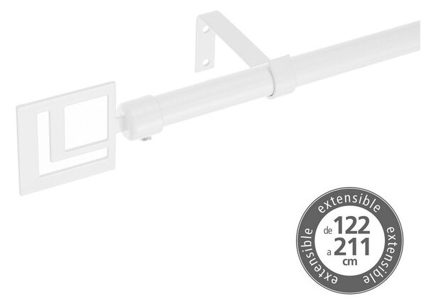 Kovová roztažitelná garnýž 122 - 211 cm – Casa Selección