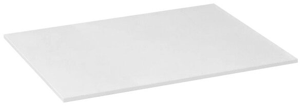 Sapho, SKARA Rockstone deska 71,2x12x46cm, bílá mat, CG025-0101
