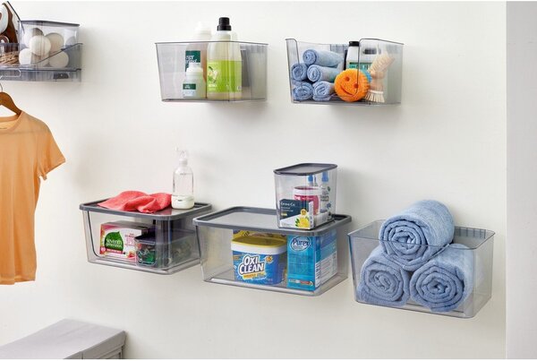 Nástěnný úložný box z recyklovaného plastu iD Wallspace – iDesign