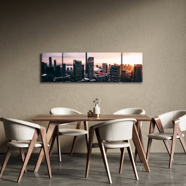 Obraz - Výhled na centrum města (170x50 cm)