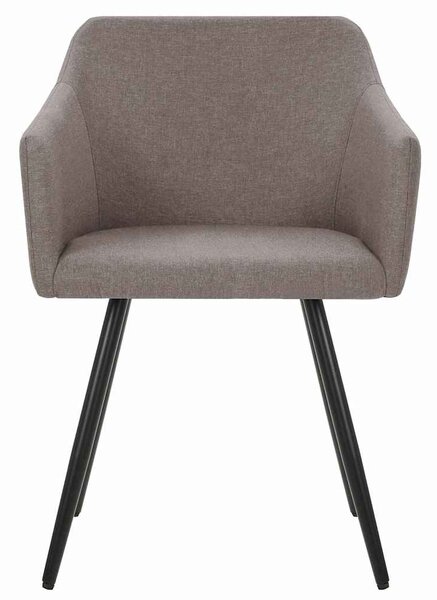 Otočné jídelní židle 4 ks taupe textil 3065680