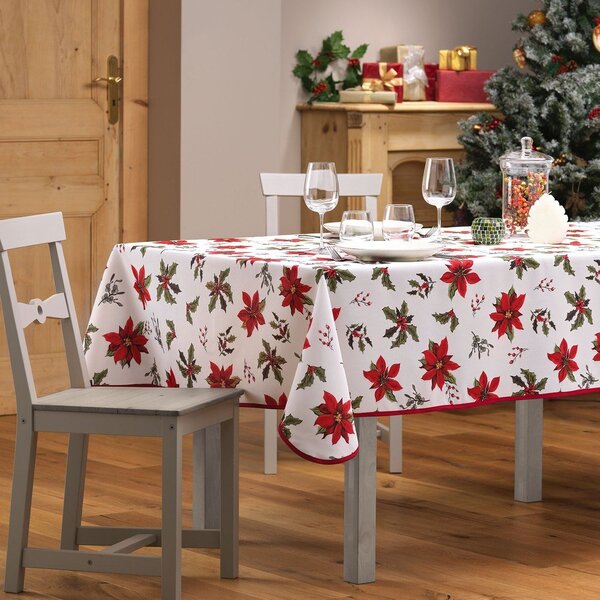 Ubrus s vánočním motivem 150x240 cm Amaryllis – douceur d'intérieur