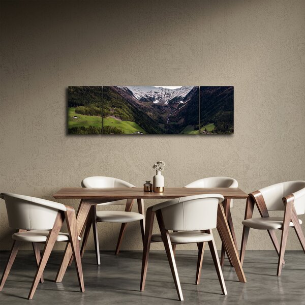 Obraz - Údolí pod horami (170x50 cm)