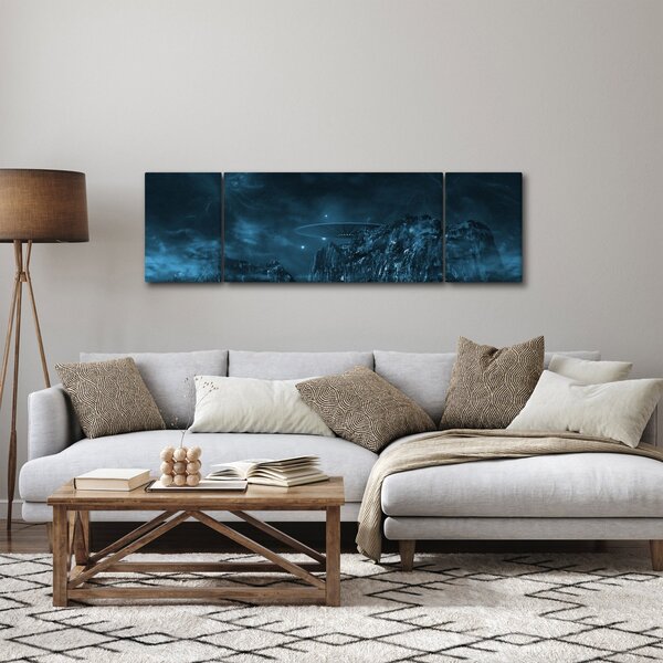 Obraz - Mimozemská mise (170x50 cm)