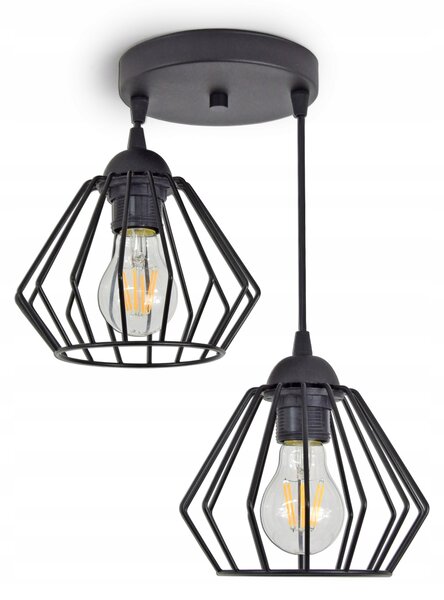 Závěsné svítidlo Luxolar 724, 2 světelné body, patice E27