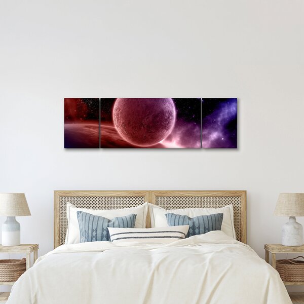 Obraz - Planeta (170x50 cm)