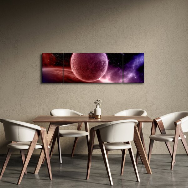 Obraz - Planeta (170x50 cm)
