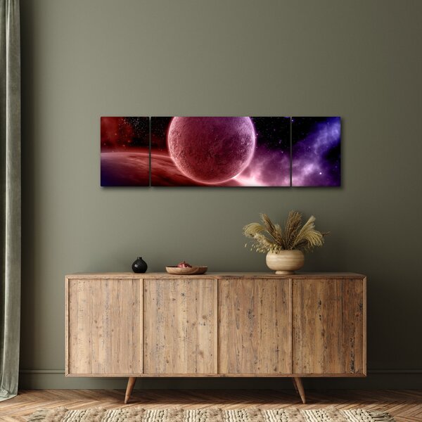 Obraz - Planeta (170x50 cm)