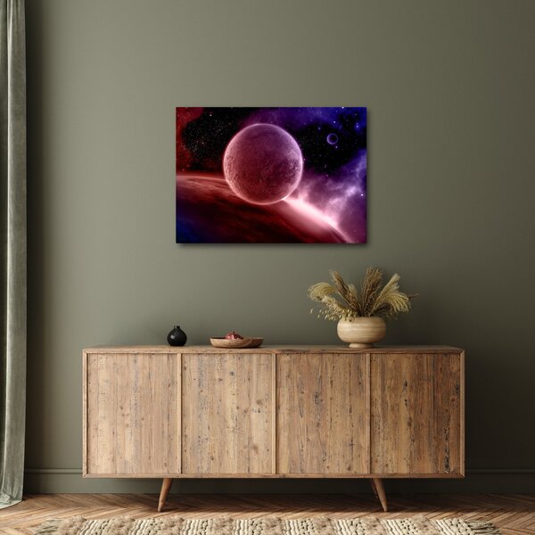 Obraz - Planeta (70x50 cm)