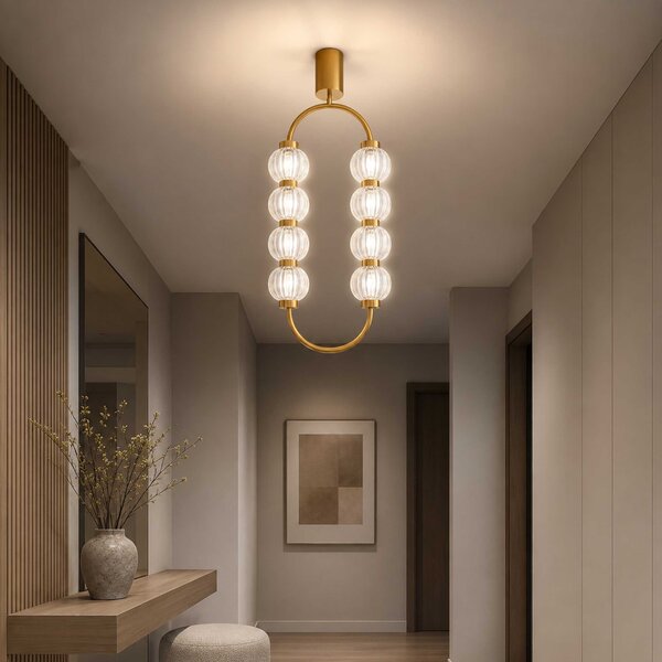 Maytoni Amulet LED závěsné svítidlo řetězová kompozice Lineární/22W