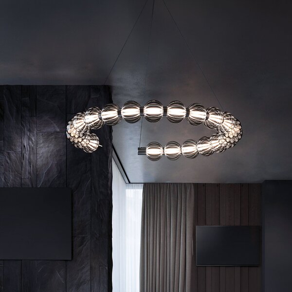 Maytoni Amulet LED závěsné svítidlo řetězová kompozice Lineární/22W